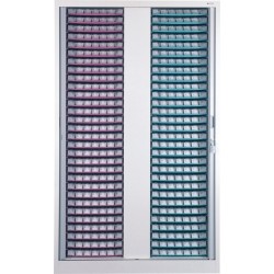 Standschrank mit 30 Einlegeböden MODULO