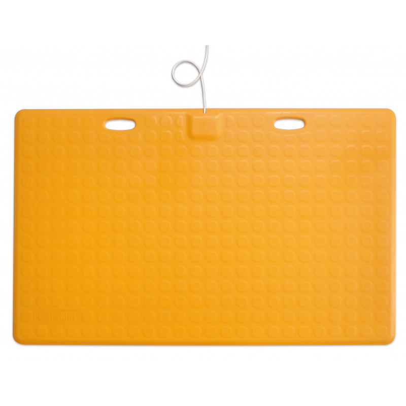 Tapis sensible CAREMAT A01C jaune 1100x700