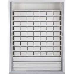 Rolltürenschrank B80 x H200 x T53 cm