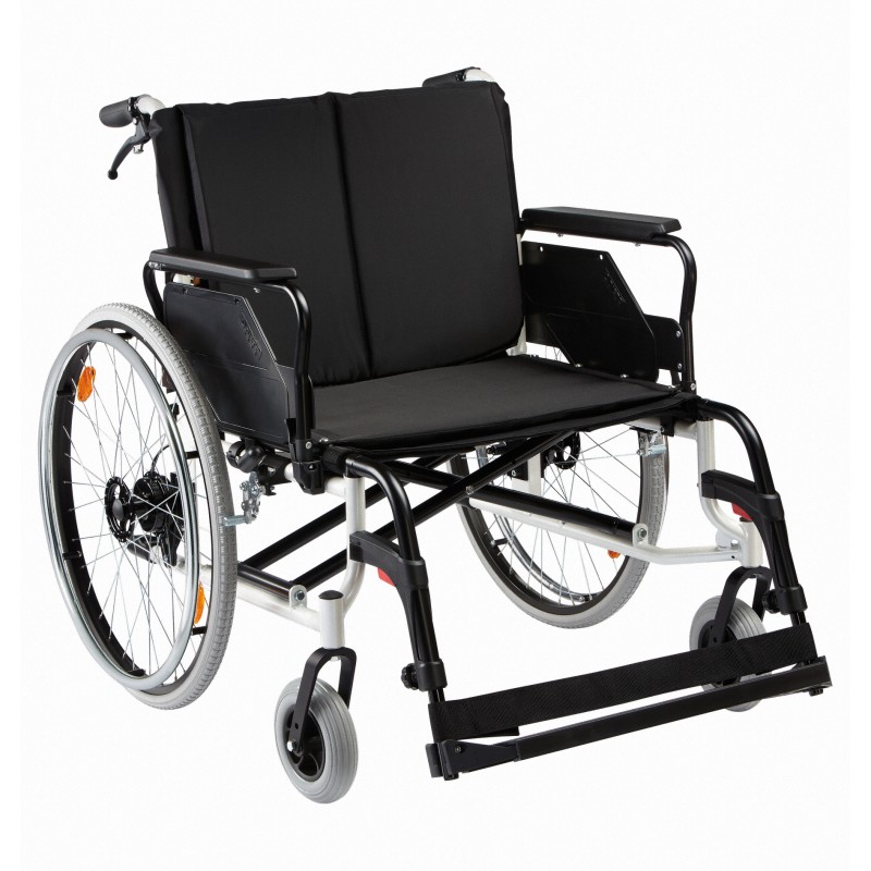 Fauteuil CANEO XL 60 cm avec frein accompagnant