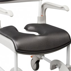 Weiche Sitzauflage grau CLEAN
