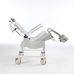 Dusch-/Toilettenstuhl OCEAN DUAL VIP ERGO mit Topf und weicher Sitzfläche