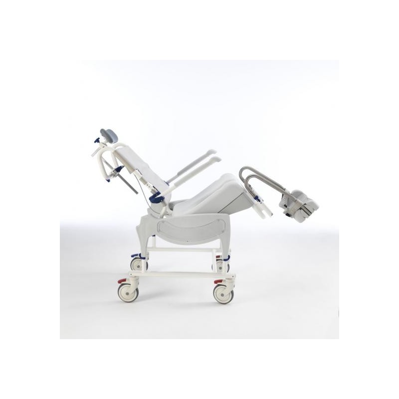Dusch-/Toilettenstuhl OCEAN DUAL VIP ERGO mit Topf und weicher Sitzfläche