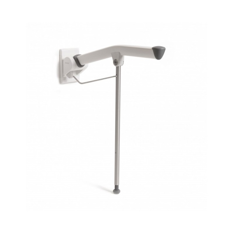 Toilettenarmlehne mit Fuß ETAC REX 85 cm