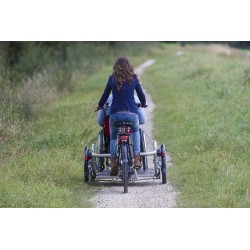 Transporteur électrique de fauteuils roulants Velo-Plus