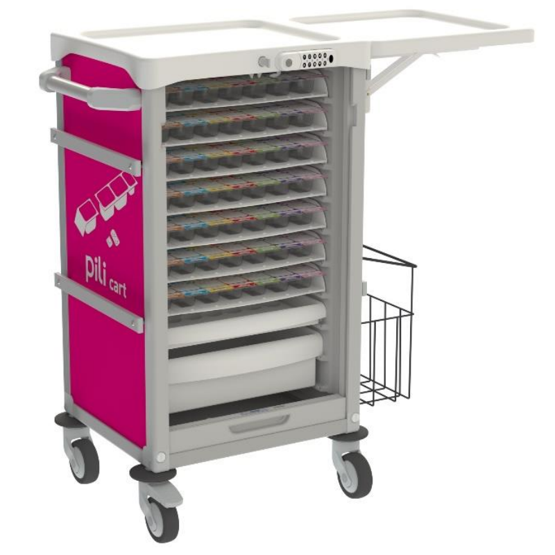 PILI-Wagen mit 12 Fächern